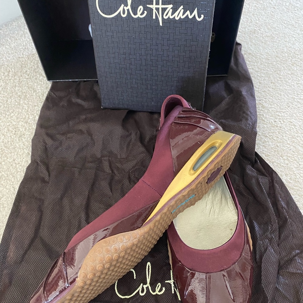 Cole Haan burgundy shoes